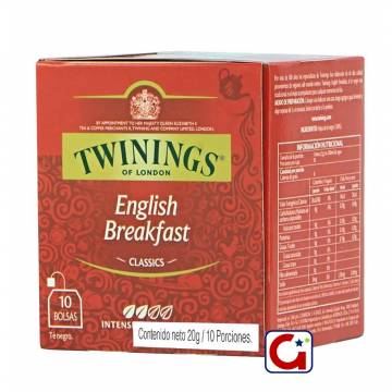 Té Negro English Breakfast...