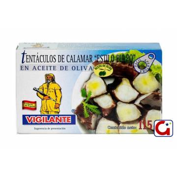 Tentáculos de C. estilo...