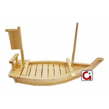 Barco para sushi en Madera...