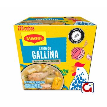 Caldo de Gallina en Cubos -...