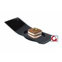 Plato plano negro
