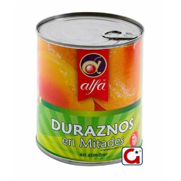 Duraznos en Mitades - Alfa
