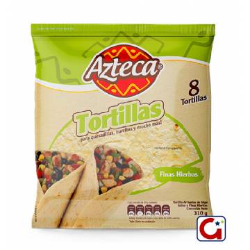 Tortilla de trigo finas...