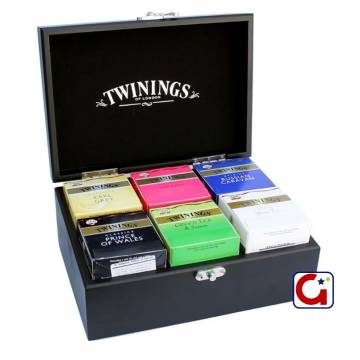 Caja madera Negra 6...