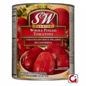 Tomates enteros pelados - SW