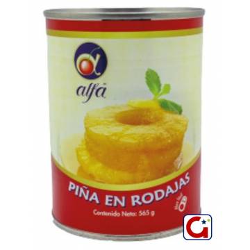 Piña en rodajas - Alfa