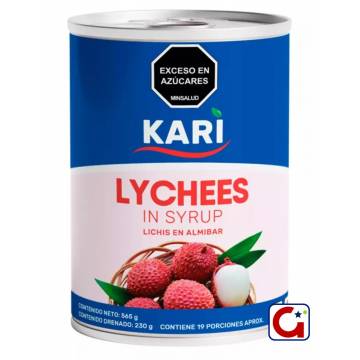 Lychees en Almibar - Kari