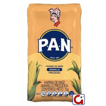 Harina de Maíz Amarilla - Pan