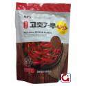 Ají picante rojo en polvo
