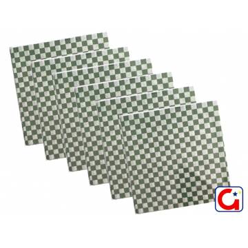 Papel Parafinado Verde 20 x...