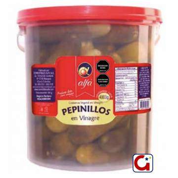 Pepinillos en vinagre - Alfa
